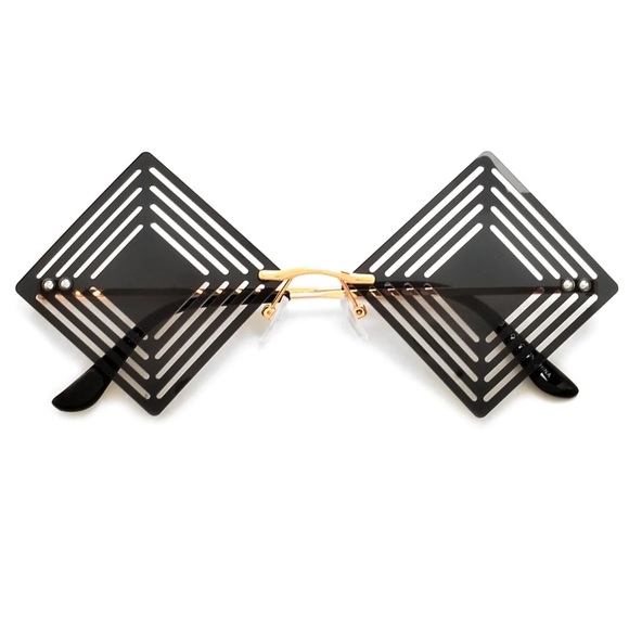 Accessories - NWOT • Geometric Sunglasses •